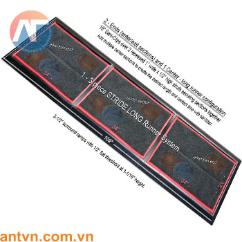 Thảm cao su khử trùng Long Stride Mat 1 inch - Ảnh 2