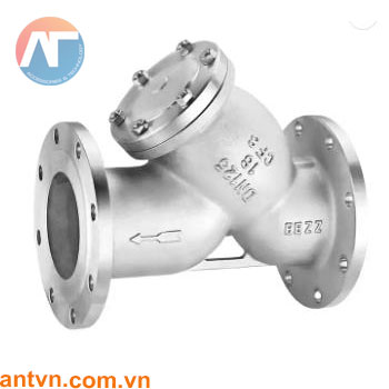 Bộ lọc chữ Y inox 304 đầu mặt bích DN80