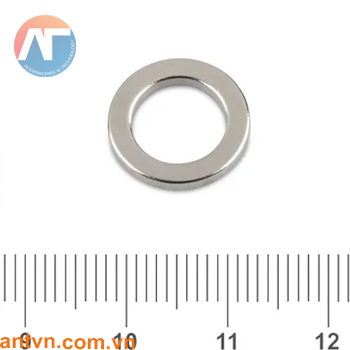 Nam châm Neodymium vòng tròn D15xd10x2mm N35