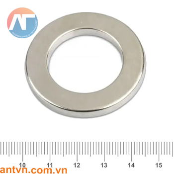 Nam châm Neodymium vòng tròn D40xd25x5mm N35