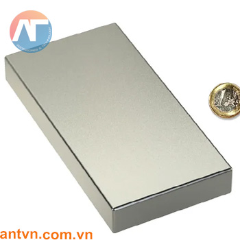 Nam châm Neodymium chữ nhật 80x40x10mm N35 - Ảnh 3