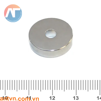 Nam châm Neodymium vòng tròn D20xd5x5mm N35