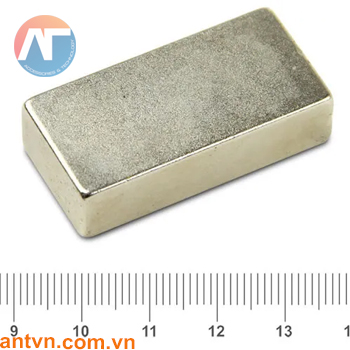 Nam châm Neodymium chữ nhật 40x20x10mm N35