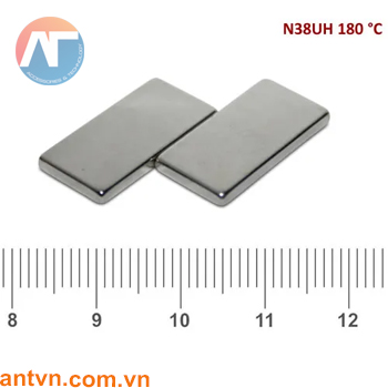 Nam châm Neodymium chữ nhật 20x10x2mm N35