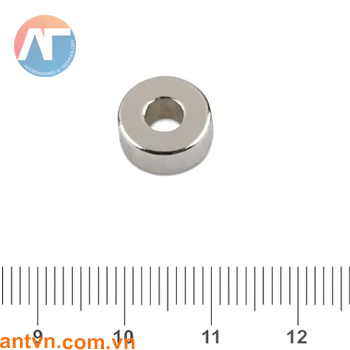 Nam châm Neodymium vòng tròn D10xd5x5mm N35