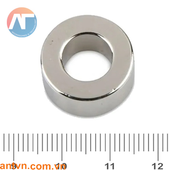 Nam châm Neodymium vòng tròn D19xd10x6mm N35