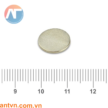 Nam châm Neodymium tròn D11x2mm N35
