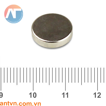 Nam châm Neodymium tròn D12x3mm N35