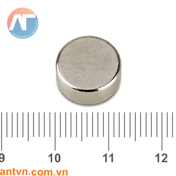 Nam châm Neodymium tròn D12x6mm N35