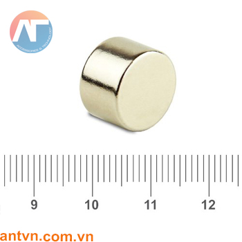 Nam châm Neodymium tròn D15x10mm N35