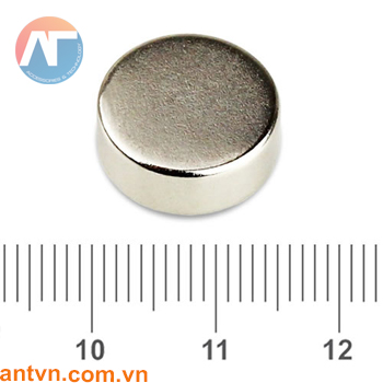 Nam châm Neodymium tròn D15x6mm N35