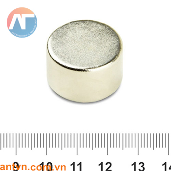 Nam châm Neodymium tròn D25x15mm N35