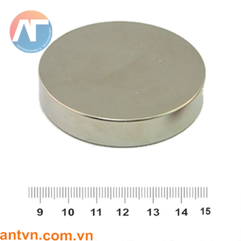 Nam châm Neodymium tròn D60x10mm N35