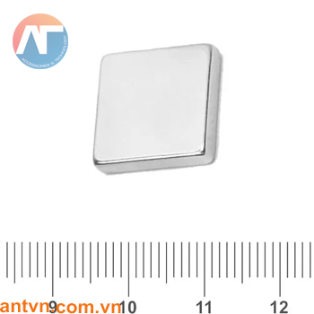 Nam châm Neodymium vuông 15x15x3mm N35