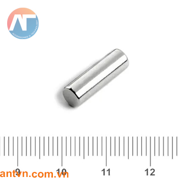 Nam châm Neodymium hình trụ tròn D4x12.5mm N35