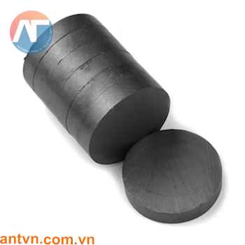 Nam châm Ferrite tròn D25x5mm