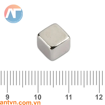 Nam châm Neodymium khối vuông 8mm N35
