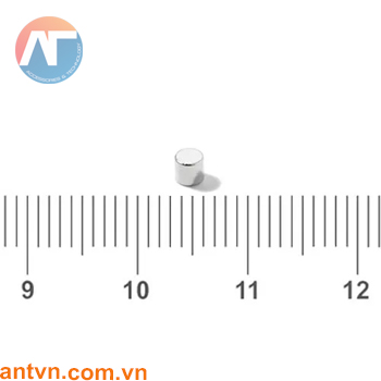 Nam châm Neodymium hình trụ tròn D2x2mm N35