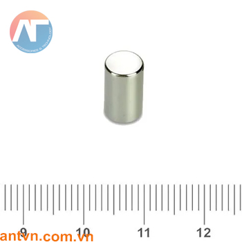 Nam châm Neodymium hình trụ tròn D6x10mm N35