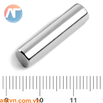 Nam châm Neodymium hình trụ tròn D6x25mm N35