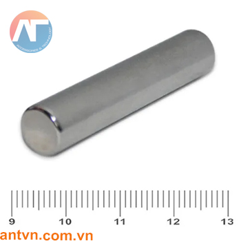 Nam châm Neodymium hình trụ tròn D10x50mm N35