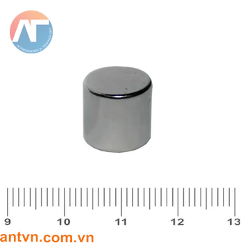 Nam châm Neodymium hình trụ tròn D12x12mm N35