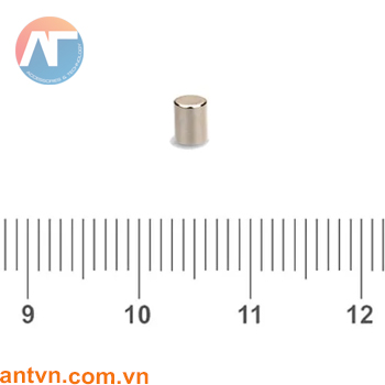 Nam châm Neodymium hình trụ tròn D3x4mm N35