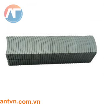 Nam châm Ferrite loại hình cong cho rotor động cơ Y20