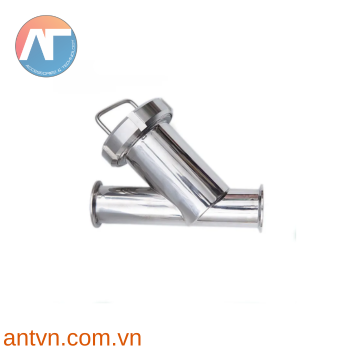Bộ lọc chữ Y inox 316 đầu Clamp kết nối ống kích thước Φ76