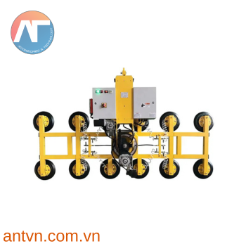 Máy nâng hạ chân không cho kính tấm xoay lật bằng điều khiển từ xa cỡ trung
