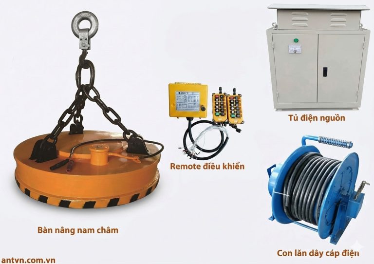 Trọn bộ nam châm nâng điện tại aNT cung cấp cho quý khách hàng