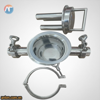 Bộ nam châm lọc chất lỏng ANT-FT90-38CC kết nối bằng clamp do ANT Việt Nam sản xuất, đa dạng lực từ tính mạnh lên đến 13.000Gauss. Chất liệu inox 304 chắc chắn.