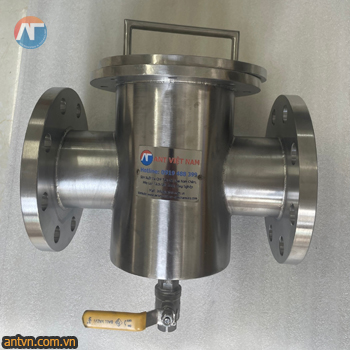 Hình ảnh thư viện của bộ nam châm lọc chất lỏng trogn đường ống kết nối bằng mặt bích của ANT Việt Nam-03