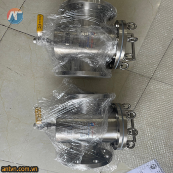 Bộ nam châm lọc chất lỏng kết nối bằng mặt bích đường ống DN100 - Ảnh 2